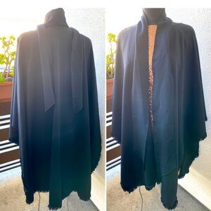 1 Elegant Black Shawl